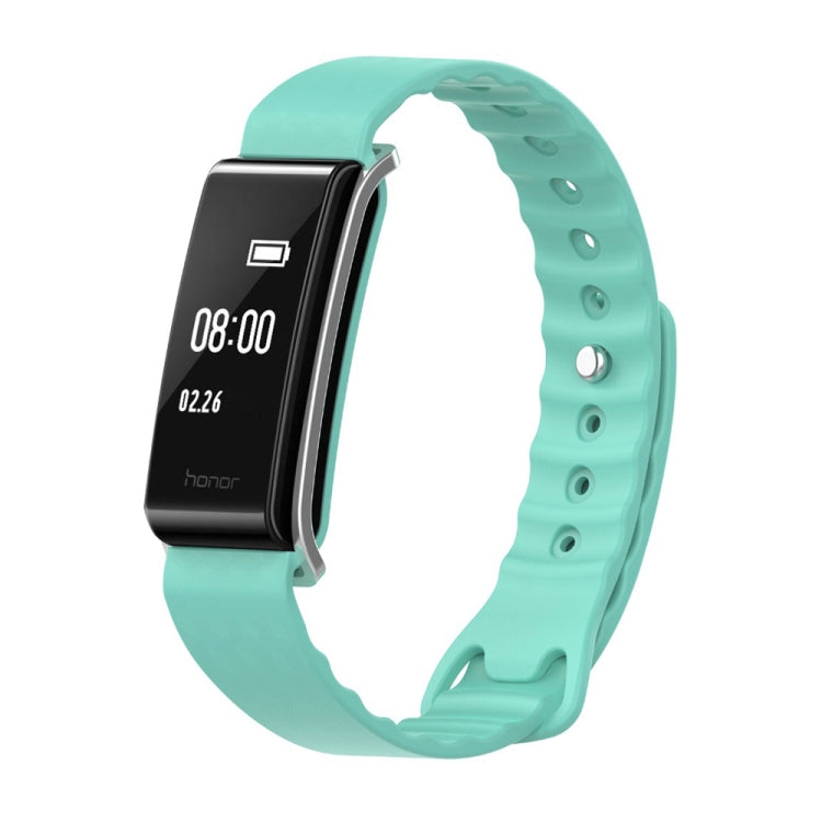Silicone Watch Band for Huawei Honor A2(Mint Green) by buy2fix
