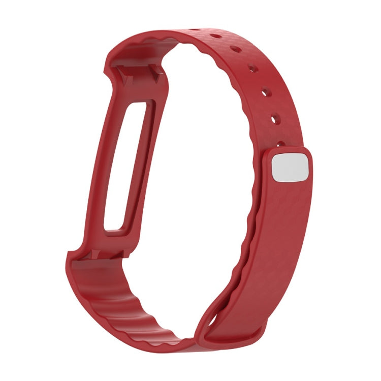 Silicone Watch Band for Huawei Honor A2(Red) by buy2fix