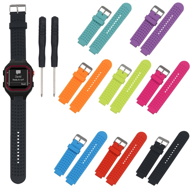 Male Adjustable Watch Band for Garmin Forerunner 25(Sky Blue) - Watch Bands by buy2fix | Online Shopping UK | buy2fix