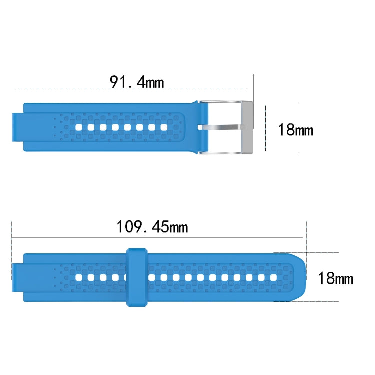 Female Adjustable Watch Band for Garmin Forerunner 25(Sky Blue) - Watch Bands by buy2fix | Online Shopping UK | buy2fix