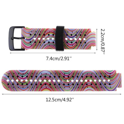 Silicone Sport Watch Band for Garmin Forerunner 235(Colour) by buy2fix