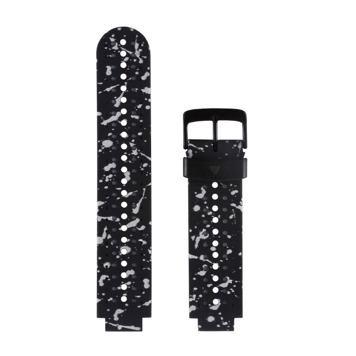 Silicone Sport Watch Band for Garmin Forerunner 235(Midnight Black) by buy2fix