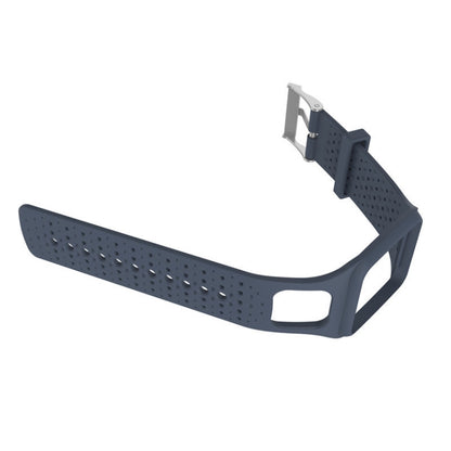 Silicone Sport Watch Band for TomTom 1 Series Runner / Cardio(Navy Blue) - Watch Bands by buy2fix | Online Shopping UK | buy2fix