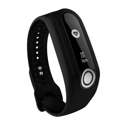 Silicone Sport Watch Band for TomTom Touch(Black) - Watch Bands by buy2fix | Online Shopping UK | buy2fix