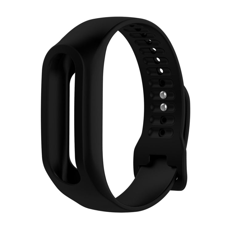 Silicone Sport Watch Band for TomTom Touch(Black) - Watch Bands by buy2fix | Online Shopping UK | buy2fix