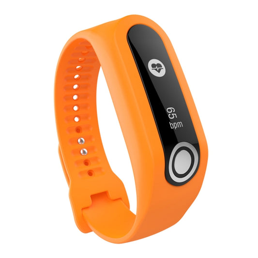 Silicone Sport Watch Band for TomTom Touch(Orange) - Watch Bands by buy2fix | Online Shopping UK | buy2fix