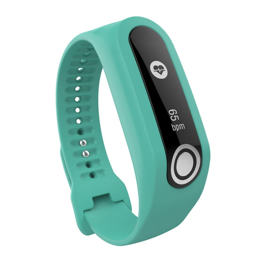 Silicone Sport Watch Band for TomTom Touch(Mint Green) - Watch Bands by buy2fix | Online Shopping UK | buy2fix