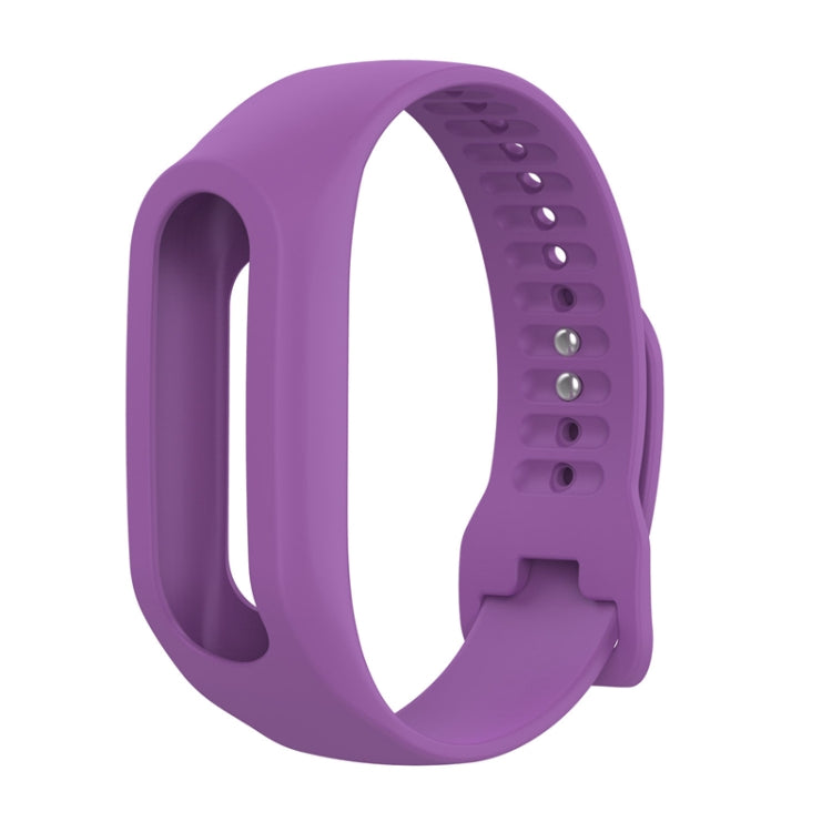 Silicone Sport Watch Band for TomTom Touch(Purple) - Watch Bands by buy2fix | Online Shopping UK | buy2fix