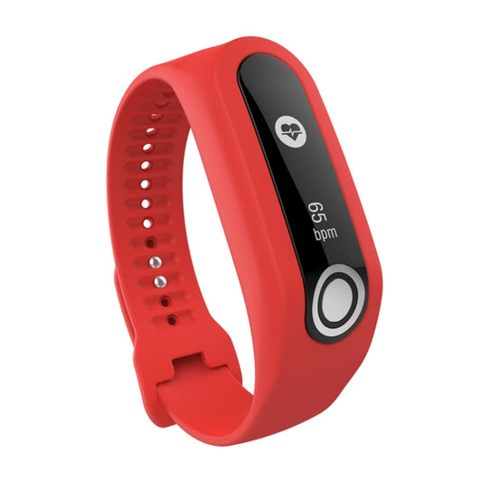 Silicone Sport Watch Band for TomTom Touch(Red) - Watch Bands by buy2fix | Online Shopping UK | buy2fix