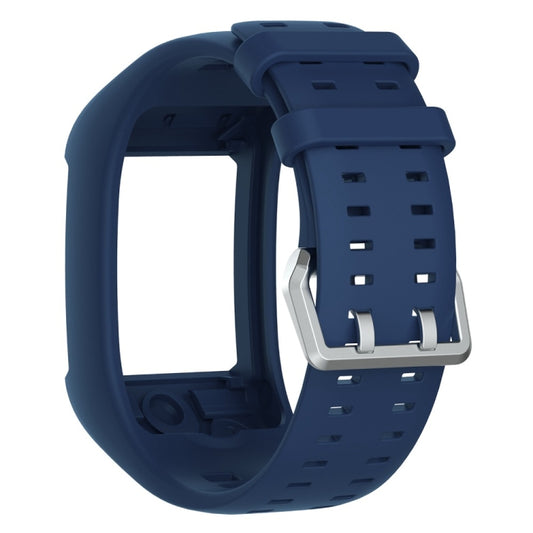 Silicone Sport Watch Band for POLAR M600(Dark Blue) -  by buy2fix | Online Shopping UK | buy2fix