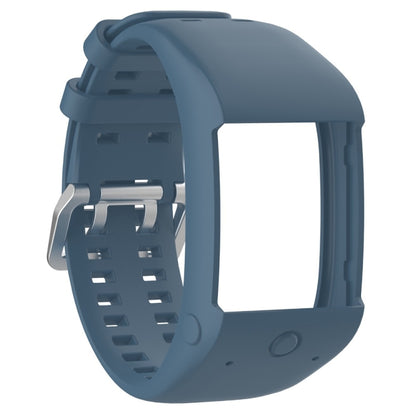 Silicone Sport Watch Band for POLAR M600(Navy Blue) -  by buy2fix | Online Shopping UK | buy2fix