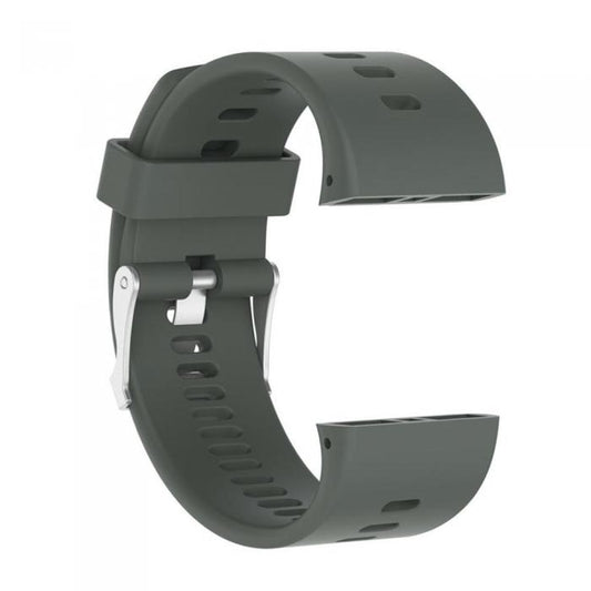 Silicone Sport Watch Band for POLAR V800(Grey) -  by buy2fix | Online Shopping UK | buy2fix