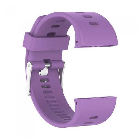Silicone Sport Watch Band for POLAR V800(Purple) -  by buy2fix | Online Shopping UK | buy2fix