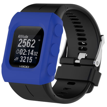 Solid Color Silicone Watch Protective Case for POLAR V800(Blue) -  by buy2fix | Online Shopping UK | buy2fix
