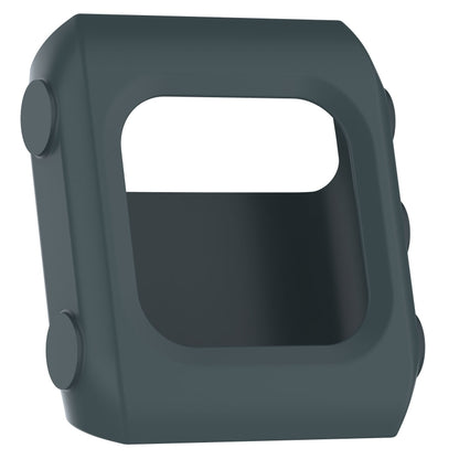 Solid Color Silicone Watch Protective Case for POLAR V800(Navy Blue) -  by buy2fix | Online Shopping UK | buy2fix