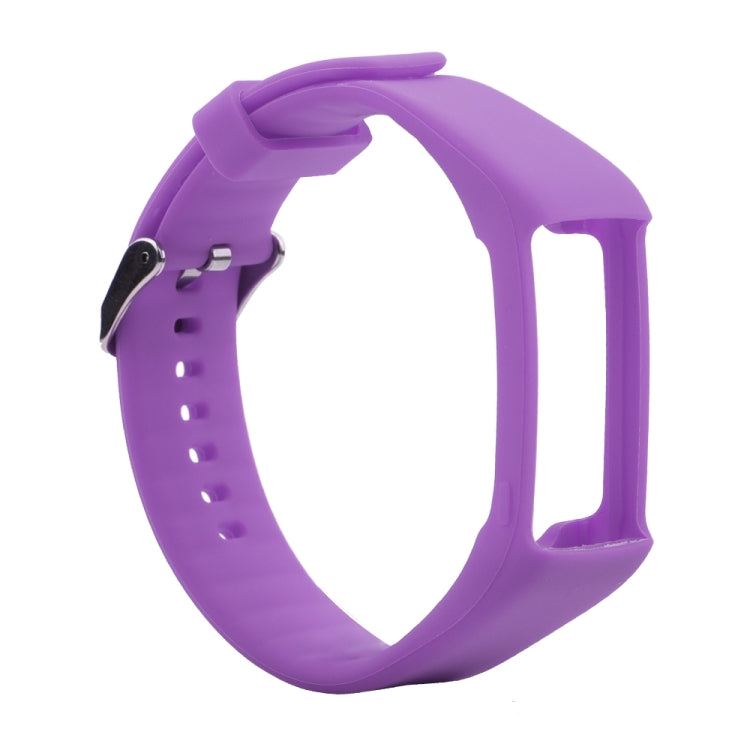 Silicone Sport Watch Band for POLAR A360 / A370(Purple) -  by buy2fix | Online Shopping UK | buy2fix