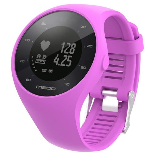Silicone Sport Watch Band for POLAR M200(Purple)