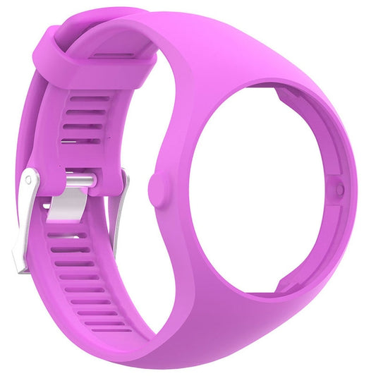 Silicone Sport Watch Band for POLAR M200(Purple) -  by buy2fix | Online Shopping UK | buy2fix