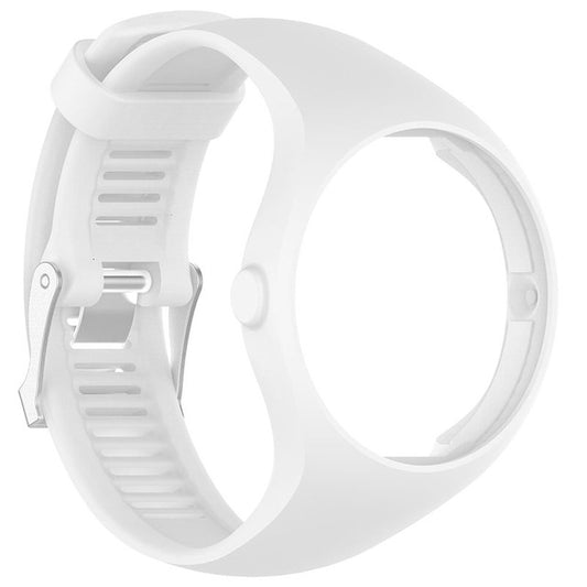 Silicone Sport Watch Band for POLAR M200(White) -  by buy2fix | Online Shopping UK | buy2fix