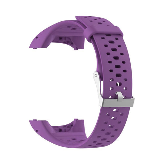 Silicone Sport Watch Band for POLAR M400 / M430(Purple) -  by buy2fix | Online Shopping UK | buy2fix