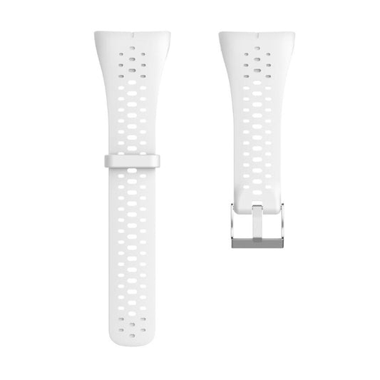 Silicone Sport Watch Band for POLAR M400 / M430(White) -  by buy2fix | Online Shopping UK | buy2fix