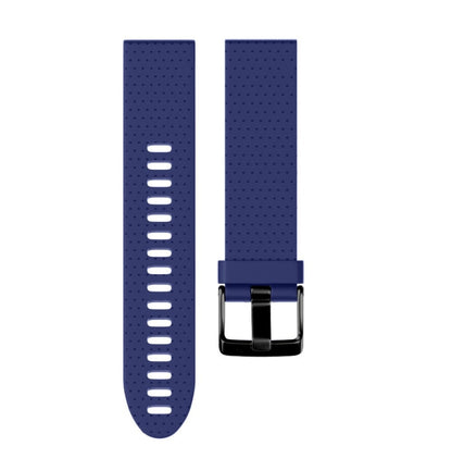 Quick Removable Silicone Watch Band for Fenix 5S 20mm(Dark Blue) - Watch Bands by buy2fix | Online Shopping UK | buy2fix