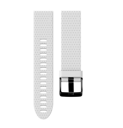 Quick Removable Silicone Watch Band for Fenix 5S 20mm(White) - Watch Bands by buy2fix | Online Shopping UK | buy2fix