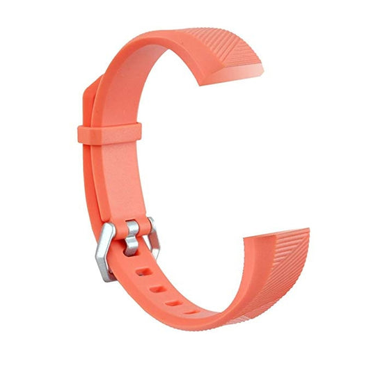 Children Silicone Twilled Watch Band for FITBIT ACE(Orange) - Watch Bands by buy2fix | Online Shopping UK | buy2fix