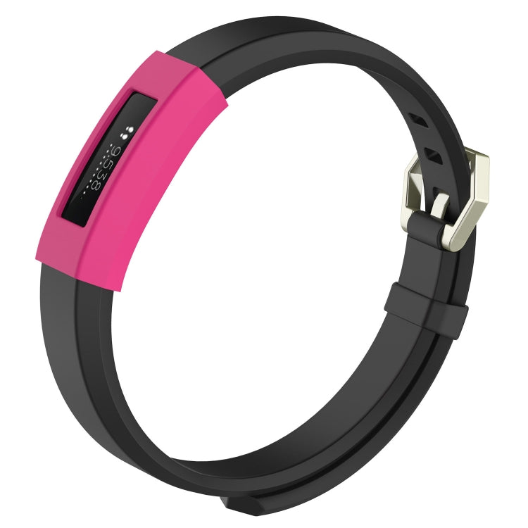Intelligent Wearable Device, Solid Color Silicone Watch Protective Case for FITBIT Alta / HR(Rose Red) - Screen Protector by ENKAY | Online Shopping UK | buy2fix