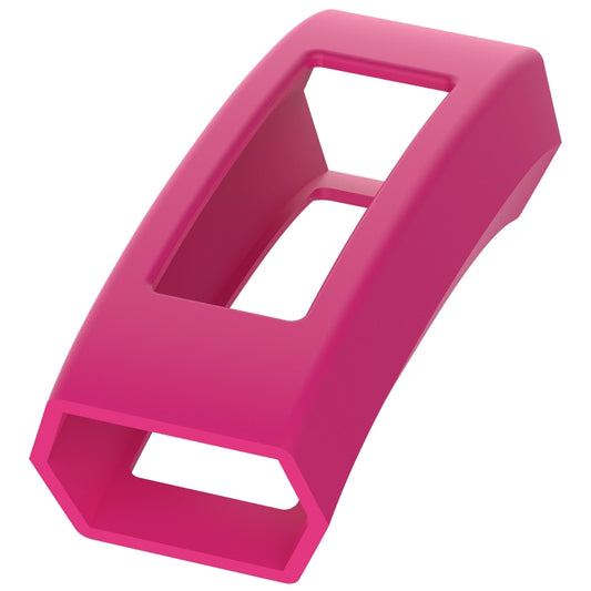 Intelligent Wearable Device, Solid Color Silicone Watch Protective Case for FITBIT Alta / HR(Rose Red) - Screen Protector by ENKAY | Online Shopping UK | buy2fix