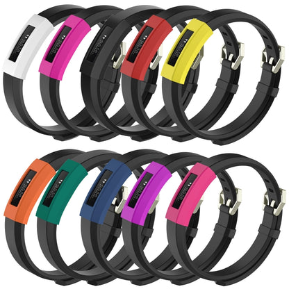 Intelligent Wearable Device, Solid Color Silicone Watch Protective Case for FITBIT Alta / HR(Rose Red) - Screen Protector by ENKAY | Online Shopping UK | buy2fix