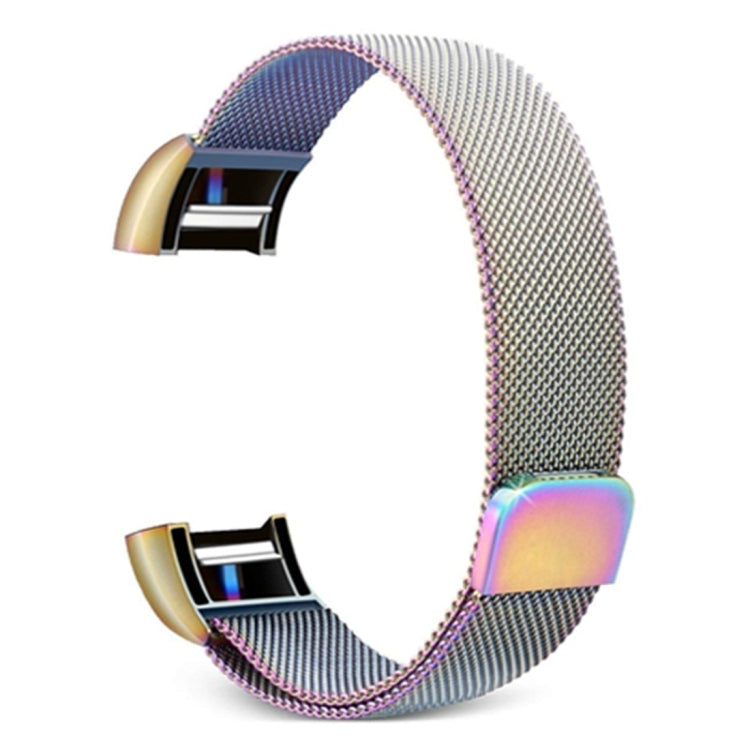 Smart Watch Stainless Steel Watch Band for FITBIT Charge 2, Size: L(Colour) - Watch Bands by buy2fix | Online Shopping UK | buy2fix