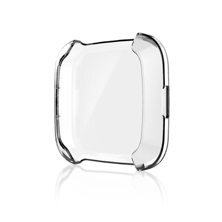 Smart Watch Soft TPU Protective Case for Fitbit Versa(Transparent) - Watch Cases by buy2fix | Online Shopping UK | buy2fix