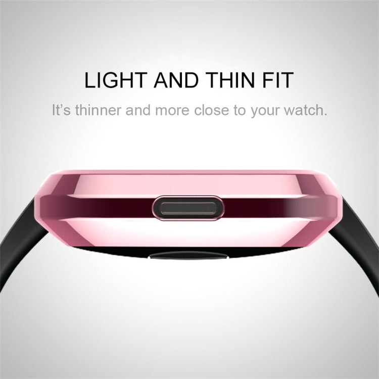 Smart Watch Soft TPU Protective Case for Fitbit Versa(Transparent) - Watch Cases by buy2fix | Online Shopping UK | buy2fix