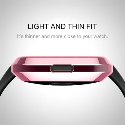 Smart Watch Soft TPU Protective Case for Fitbit Versa(Transparent) - Watch Cases by buy2fix | Online Shopping UK | buy2fix