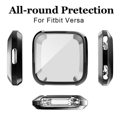 Smart Watch Soft TPU Protective Case for Fitbit Versa(Transparent) - Watch Cases by buy2fix | Online Shopping UK | buy2fix