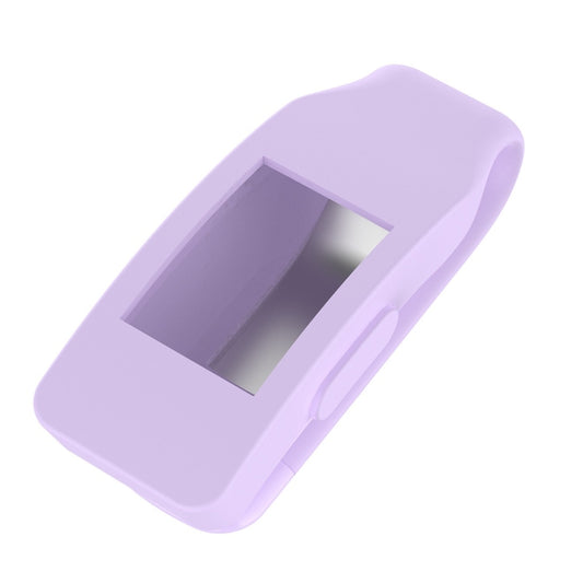 Smart Watch Silicone Clip Button Protective Case for Fitbit Inspire / Inspire HR / Ace 2(Light Purple) - Watch Cases by buy2fix | Online Shopping UK | buy2fix