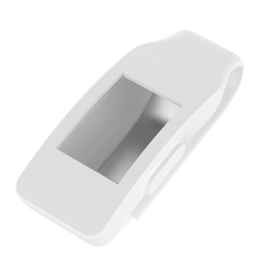 Smart Watch Silicone Clip Button Protective Case for Fitbit Inspire / Inspire HR / Ace 2(White) - Watch Cases by buy2fix | Online Shopping UK | buy2fix