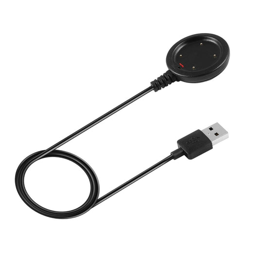 Smart Watch Charging Data Cable for POLAR Grit X / Ignite/ Vantage V / Vantage M Length : 1m(Black) -  by buy2fix | Online Shopping UK | buy2fix