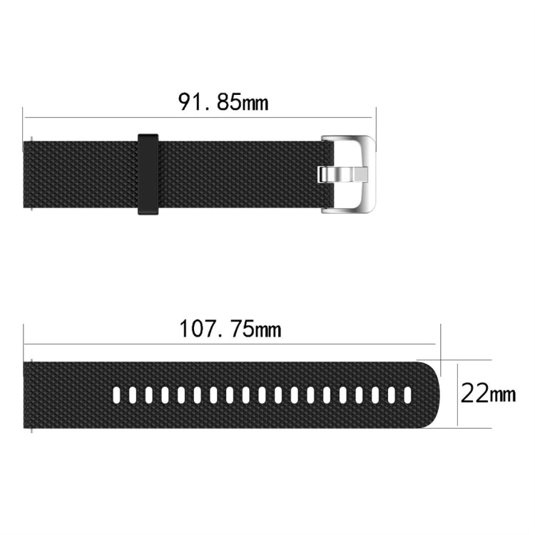 Smart Watch Silicone Watch Band for POLAR Vantage M 22mm(Purple) -  by buy2fix | Online Shopping UK | buy2fix