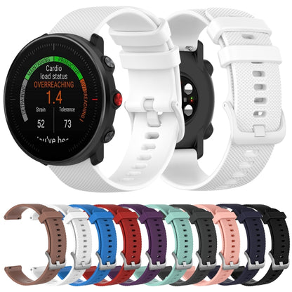 Smart Watch Silicone Watch Band for POLAR Vantage M 22mm(White) -  by buy2fix | Online Shopping UK | buy2fix