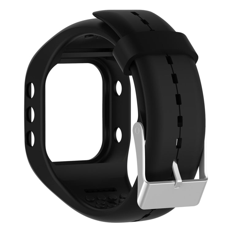 Smart Watch Silicome Watch Band for POLAR A300(Black) -  by buy2fix | Online Shopping UK | buy2fix