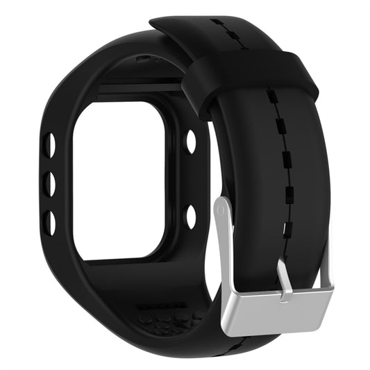 Smart Watch Silicome Watch Band for POLAR A300(Black) -  by buy2fix | Online Shopping UK | buy2fix