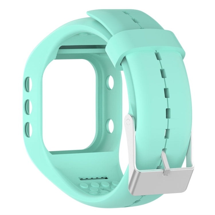 Smart Watch Silicome Watch Band for POLAR A300(Mint Green) -  by buy2fix | Online Shopping UK | buy2fix
