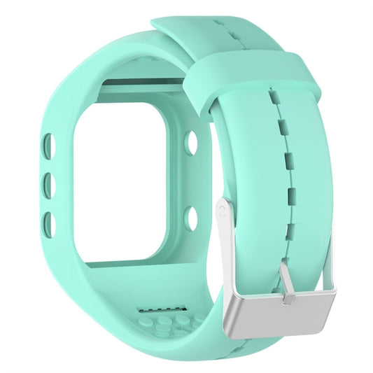 Smart Watch Silicome Watch Band for POLAR A300(Mint Green) -  by buy2fix | Online Shopping UK | buy2fix