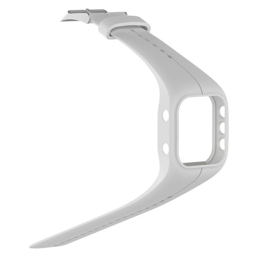 Smart Watch Silicome Watch Band for POLAR A300(White) -  by buy2fix | Online Shopping UK | buy2fix