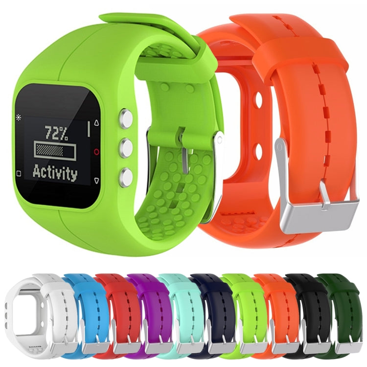 Smart Watch Silicome Watch Band for POLAR A300(Black) -  by buy2fix | Online Shopping UK | buy2fix