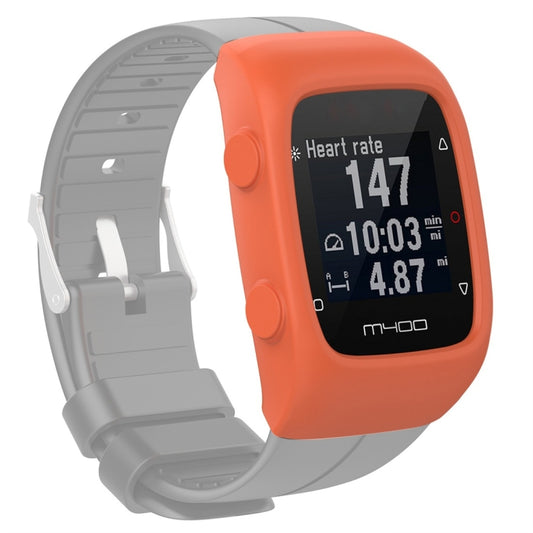 Smart Watch Silicone Protective Case for POLAR M430(Orange) -  by buy2fix | Online Shopping UK | buy2fix