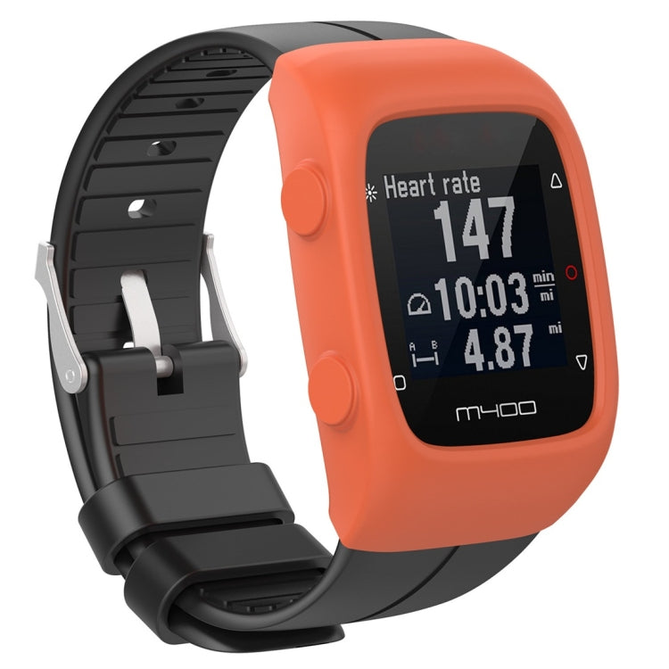 Smart Watch Silicone Protective Case for POLAR M430(Orange) -  by buy2fix | Online Shopping UK | buy2fix