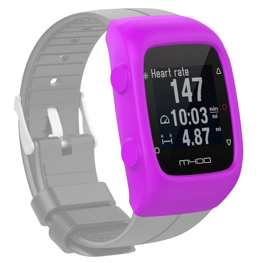 Smart Watch Silicone Protective Case for POLAR M430(Purple) -  by buy2fix | Online Shopping UK | buy2fix